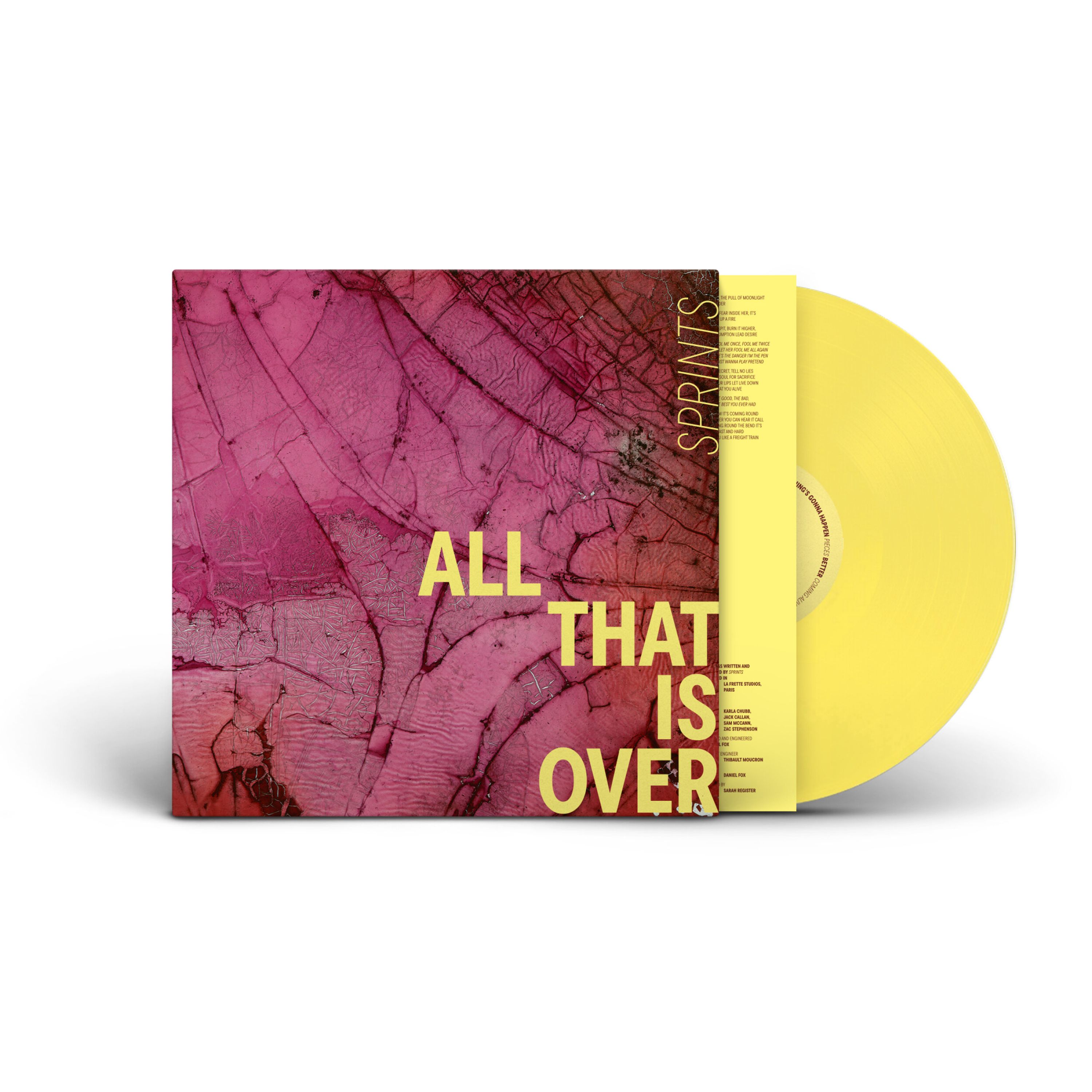 Vinyl Sprints - ALL THAT IS OVER