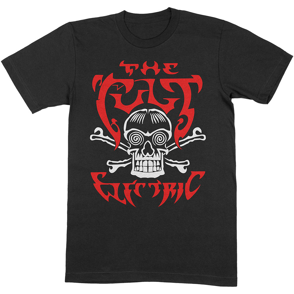 Tričko The Cult - Electric, Unisex,Čierna,XXL
