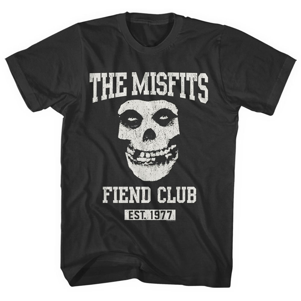 Tričko Misfits - Fiend Club, Unisex,Čierna,XXL