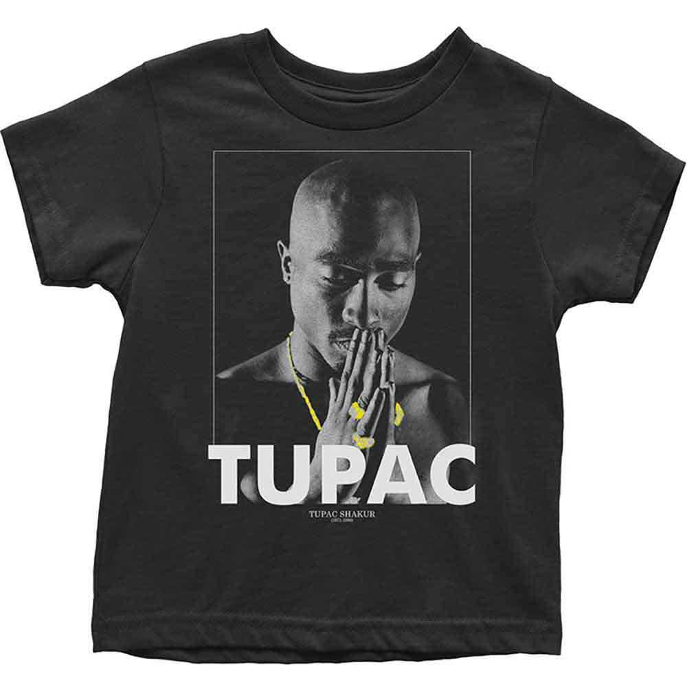 Tričko 2Pac - Praying, Dieťa,Čierna,1 - 2 roky