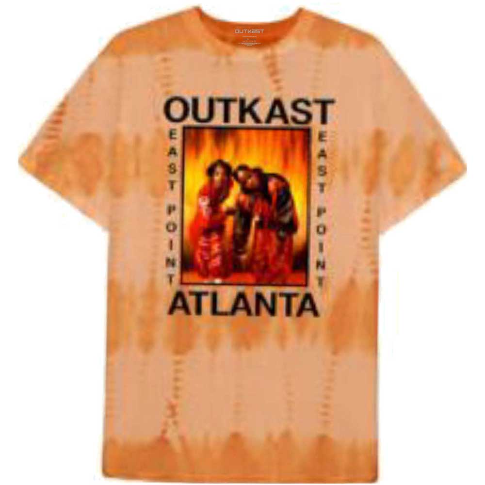 Tričko Outkast - Atlanta, Unisex,Oranžová,XXL