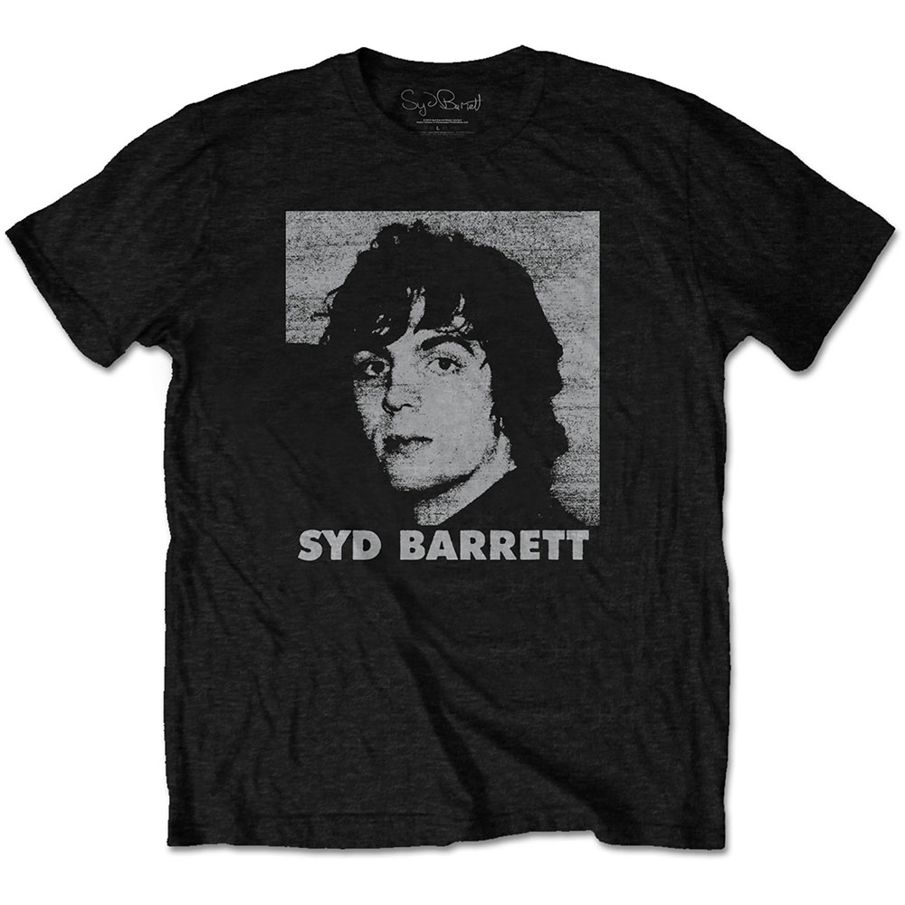 Tričko Syd Barrett - Headshot, Unisex,Čierna,L
