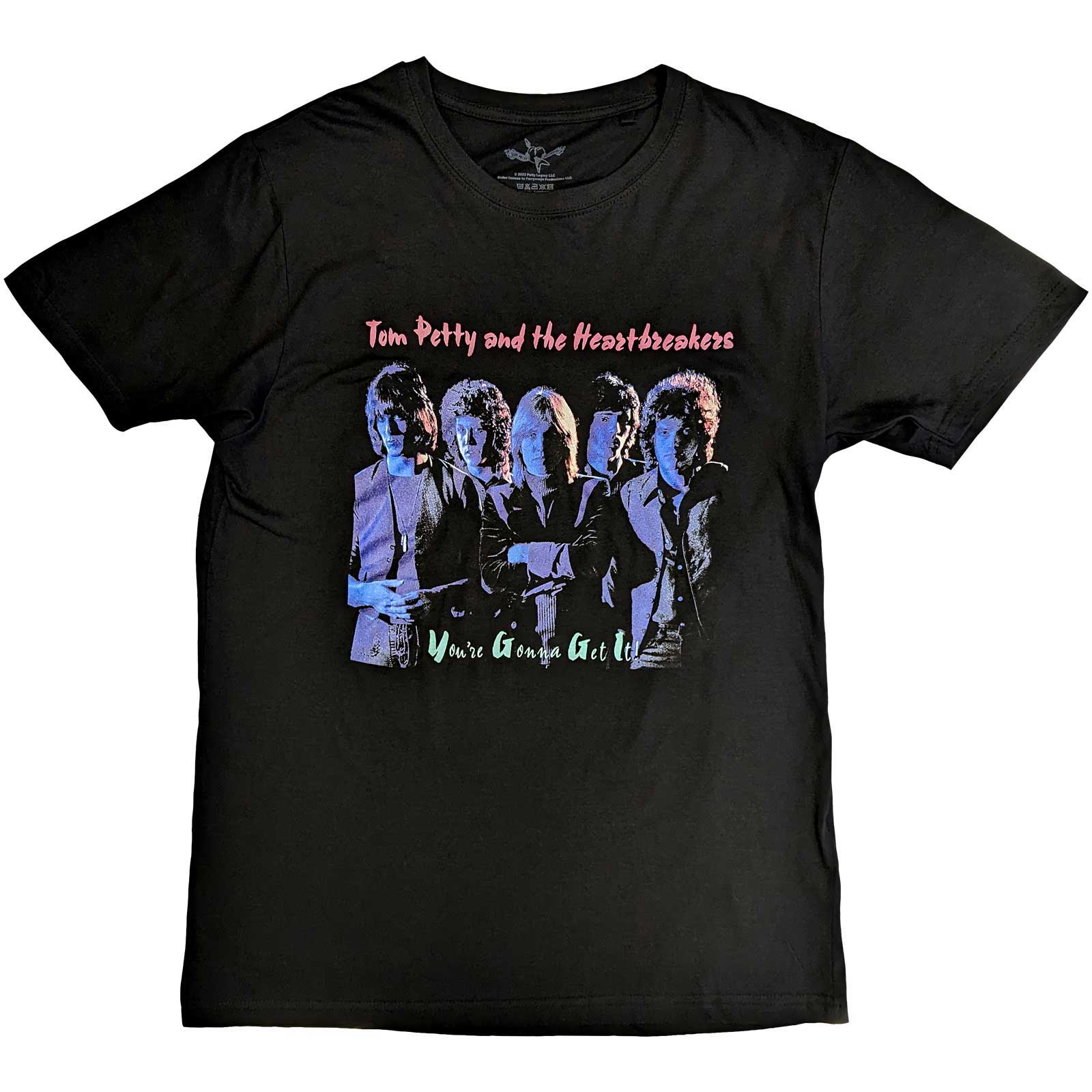 Tričko Tom Petty & The Heartbreakers - Gonna Get It, Unisex,Čierna,XXL