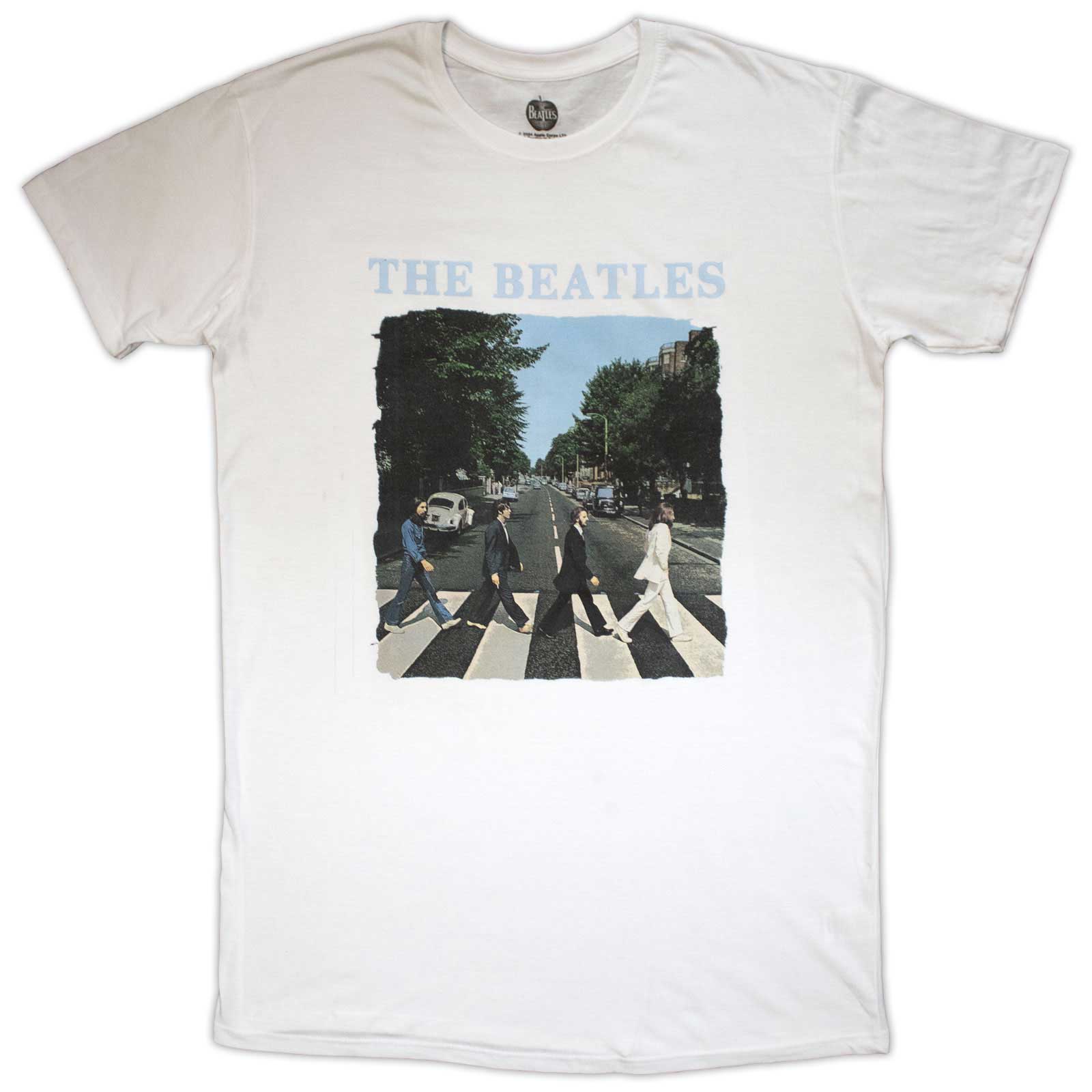 Šaty The Beatles - Abbey Road & Logo, Žena,Biela,S