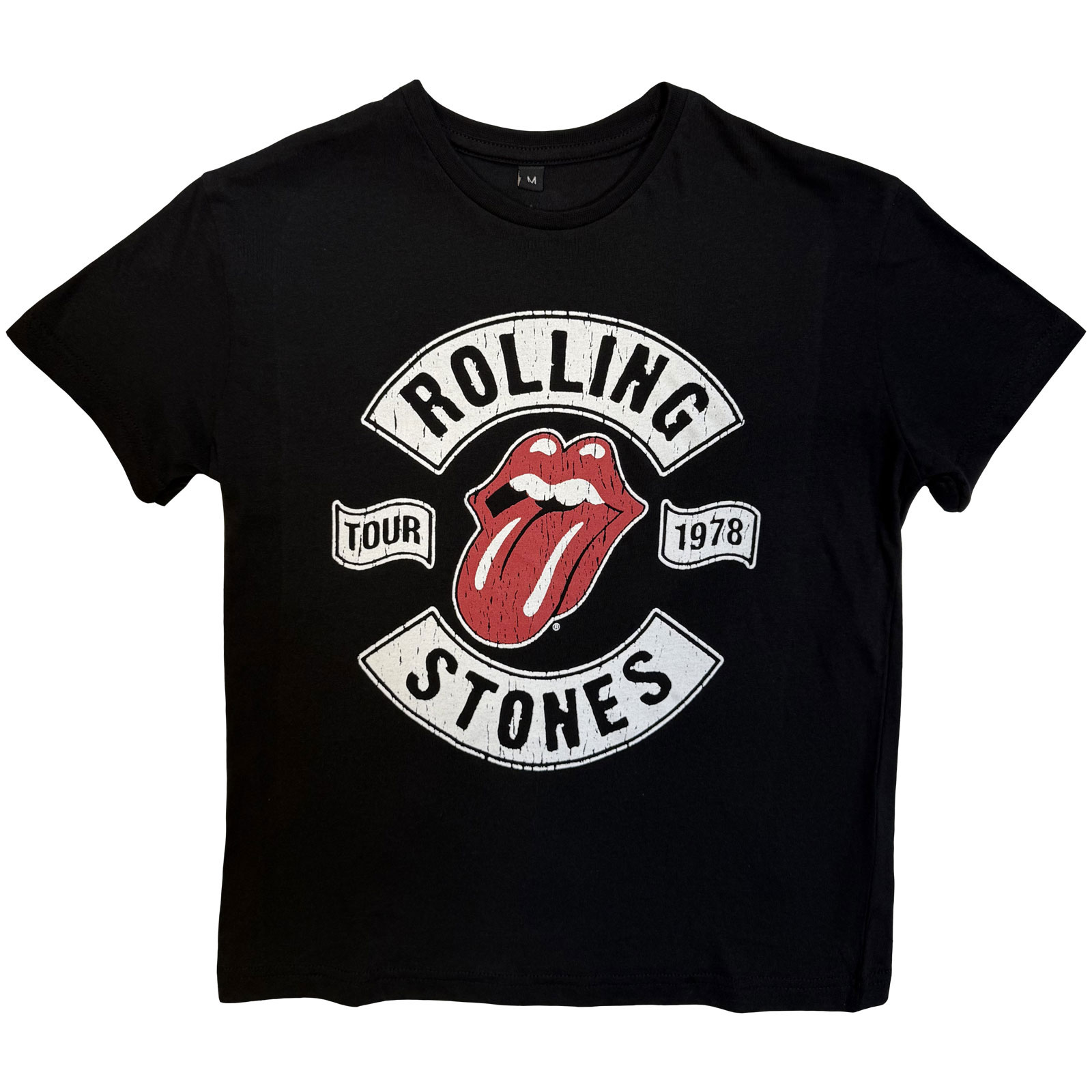 Tričko The Rolling Stones - US Tour 1978, Dieťa,Čierna,7 – 8 rokov