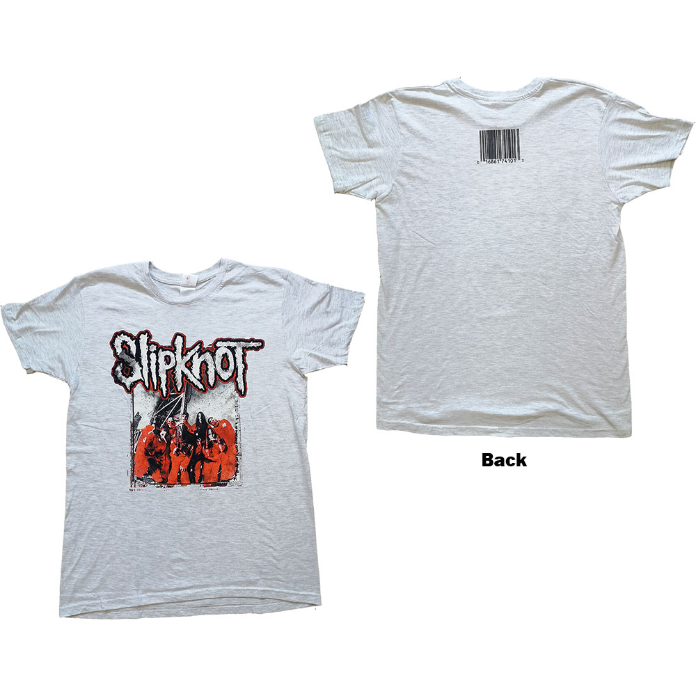 Tričko Slipknot - Self Titled, Unisex,Šedá,3XL