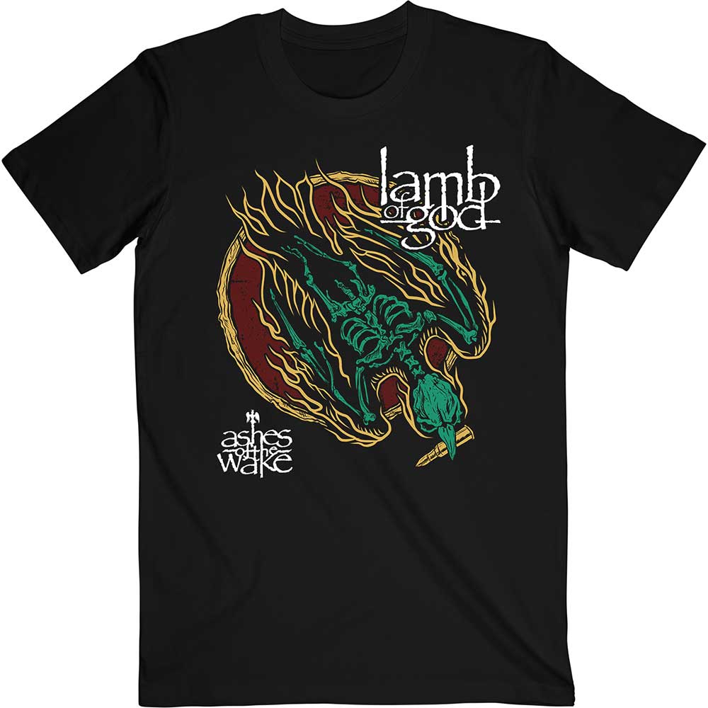 Tričko Lamb of God - Ashes of the Wake, Unisex,Čierna,S