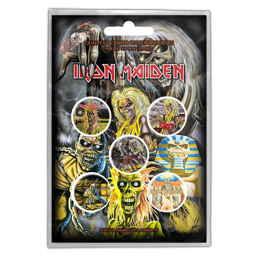Odznak Iron Maiden - Early Albums