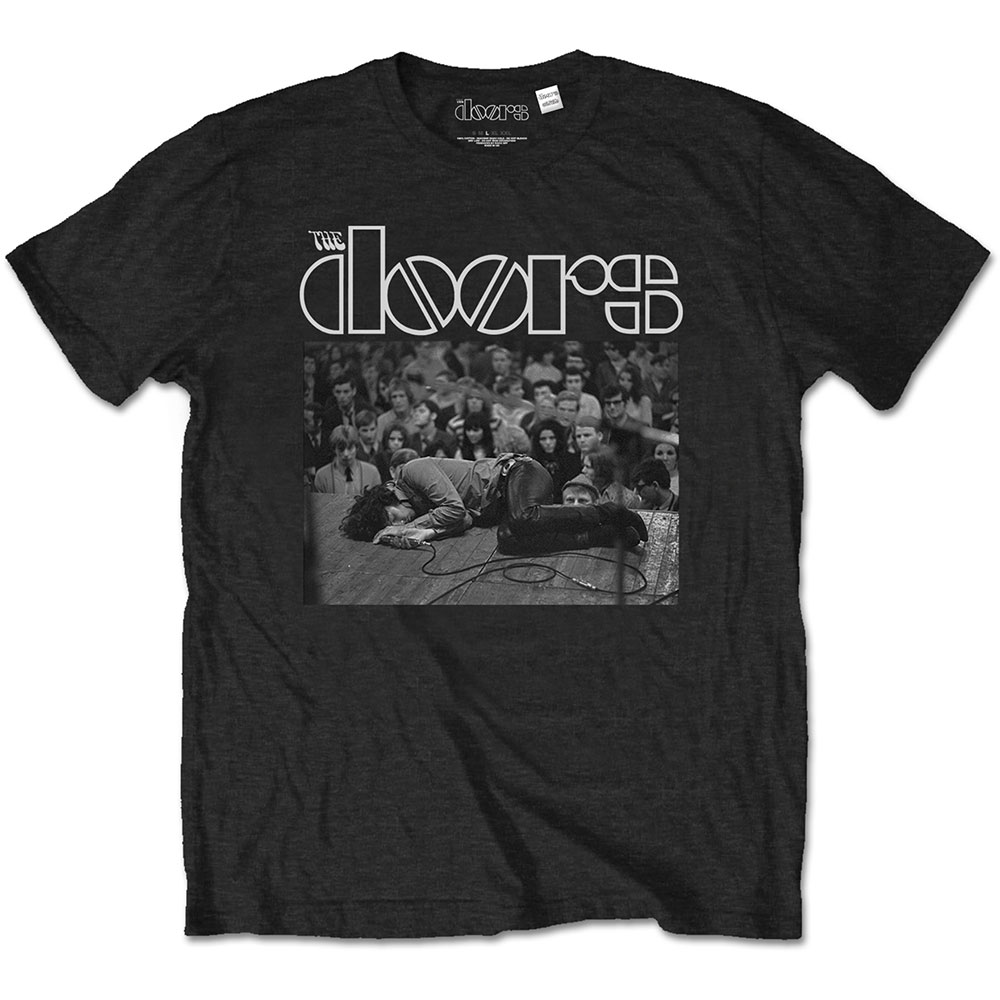 Tričko The Doors - Collapsed, Unisex,Čierna,XXL