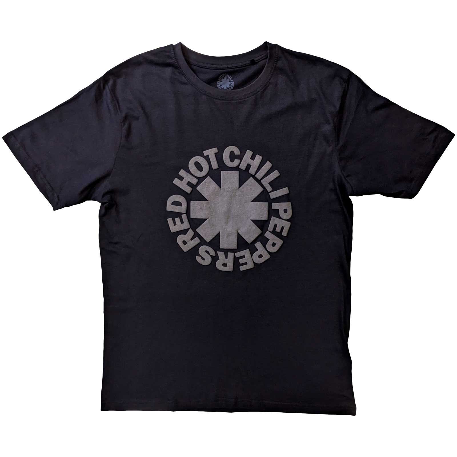 Tričko Red hot chili peppers - Classic Asterisk Logo, Unisex,Čierna,S