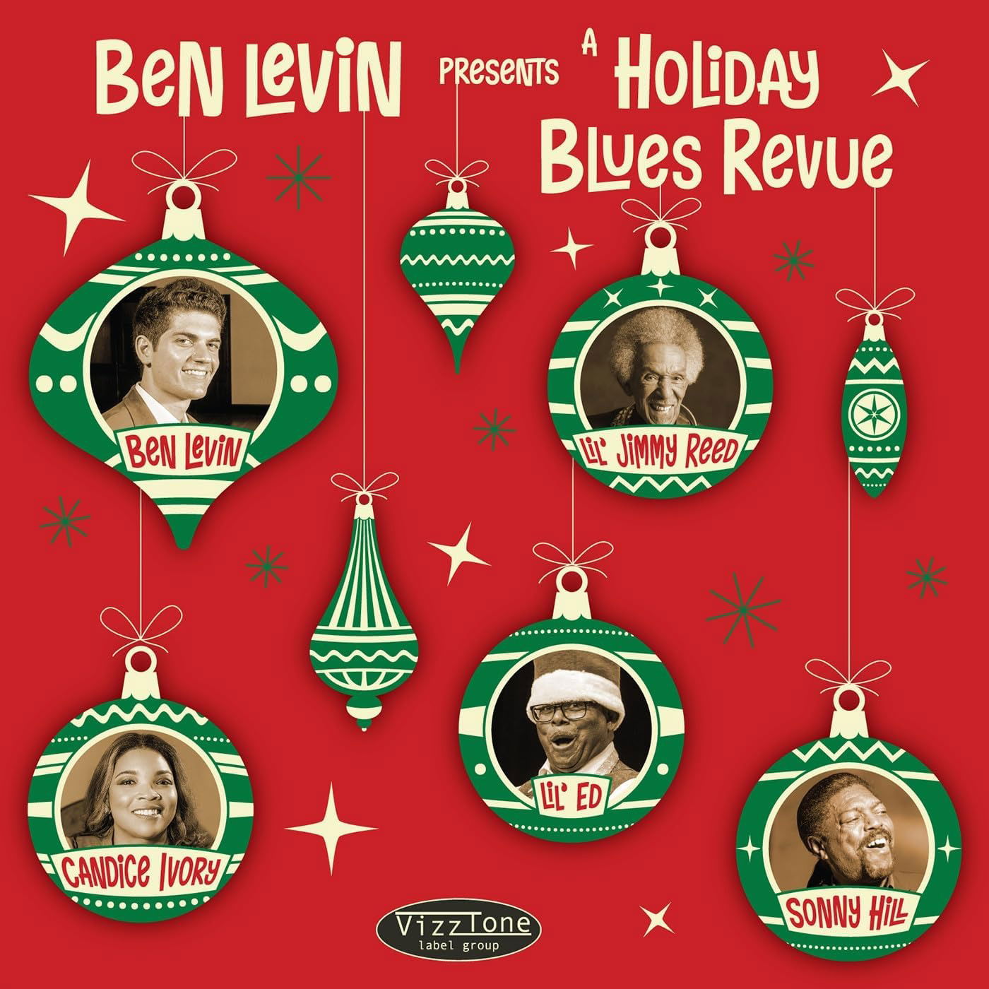 CD Ben Levin - BEN LEVIN PRESENTS: A HOLIDAY BLUES REVUE