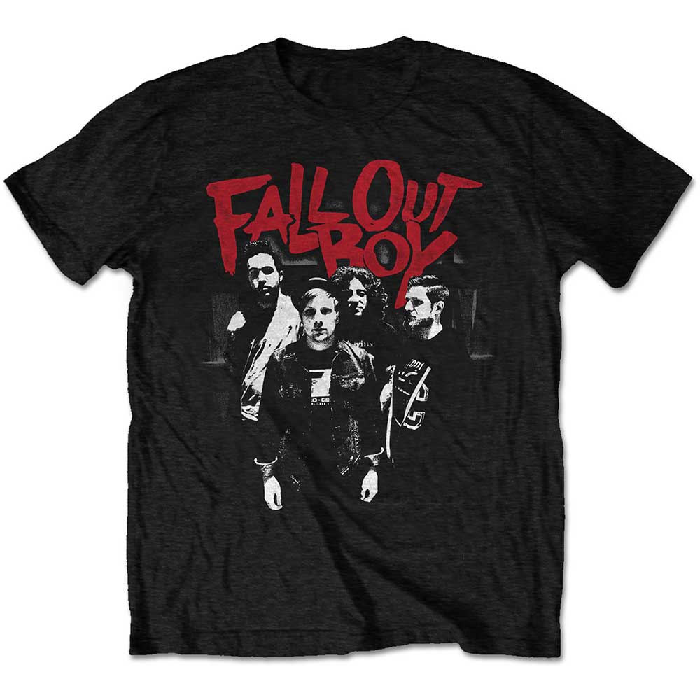 Tričko Fall Out Boy - Punk Scratch, Unisex,Čierna,XXL