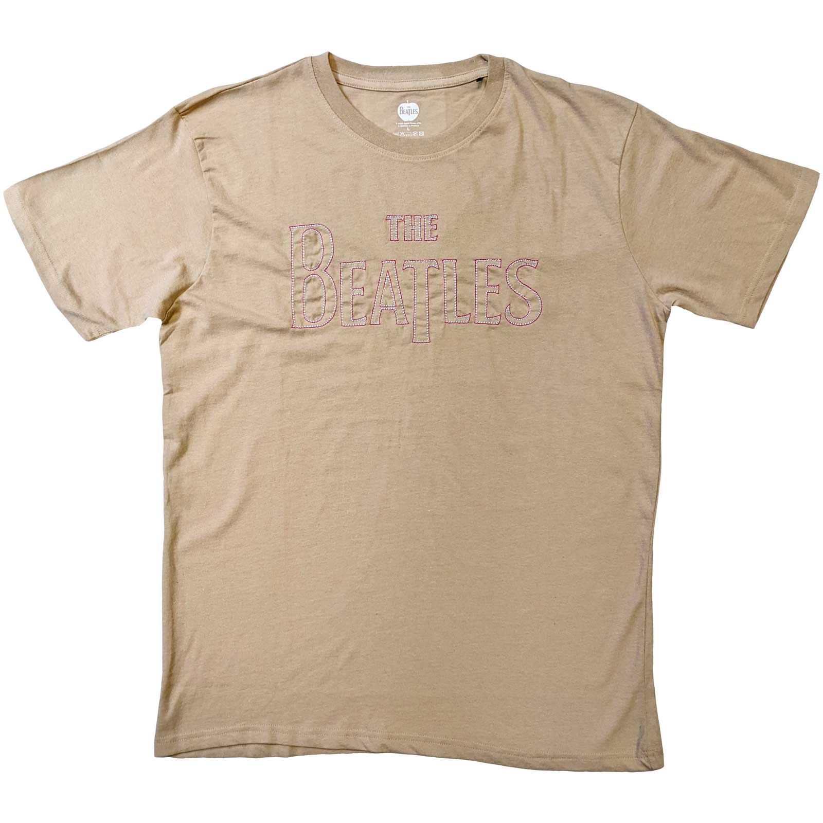 Tričko The Beatles - Drop T Logo, Unisex,Natural,XXL