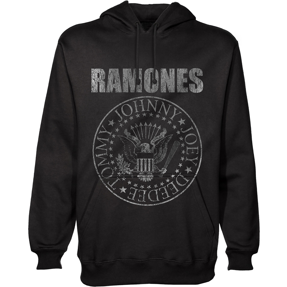 Mikina Ramones - Presidential Seal, Unisex,Čierna,XXL