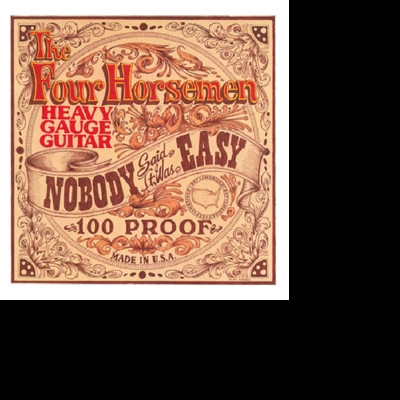 CD The Four Horsemen - NOBODY SAID IT WAS EASY
