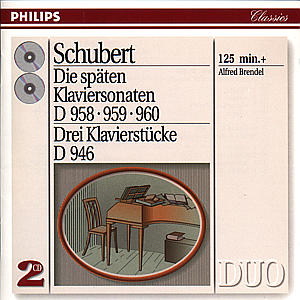 CD Alfred Brendel - SONATY PRO KLAV. D 958-960