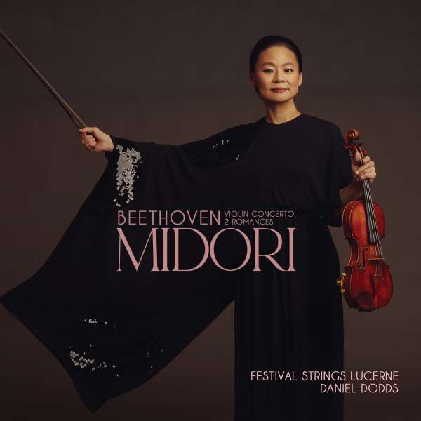 CD Midori Gotō - Beethoven Violin Concerto 2 Romances Midori (Festival Strings Lucerne Daniel Dodds)