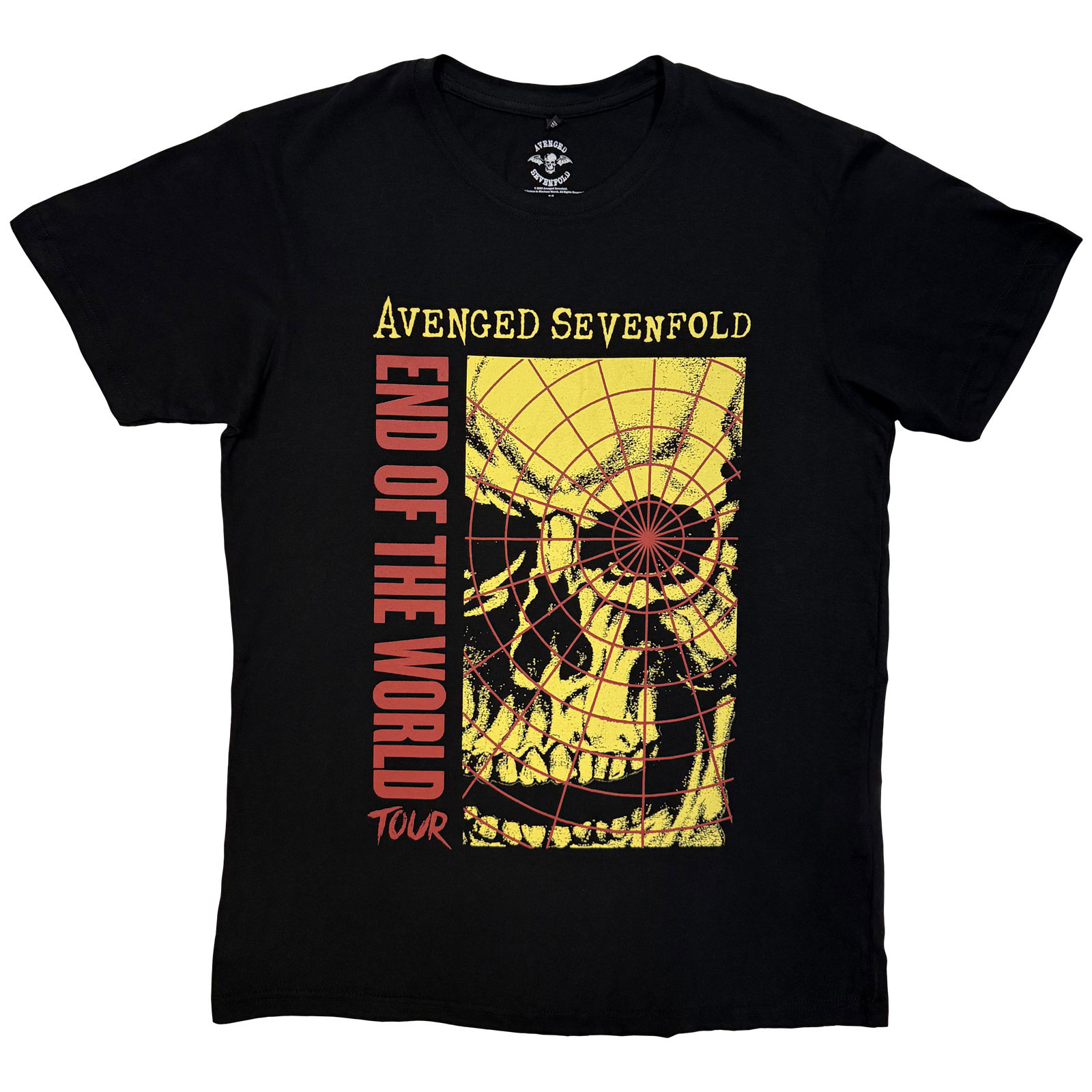 Tričko Avenged Sevenfold - End Of The World Tour, Unisex,Čierna,XL