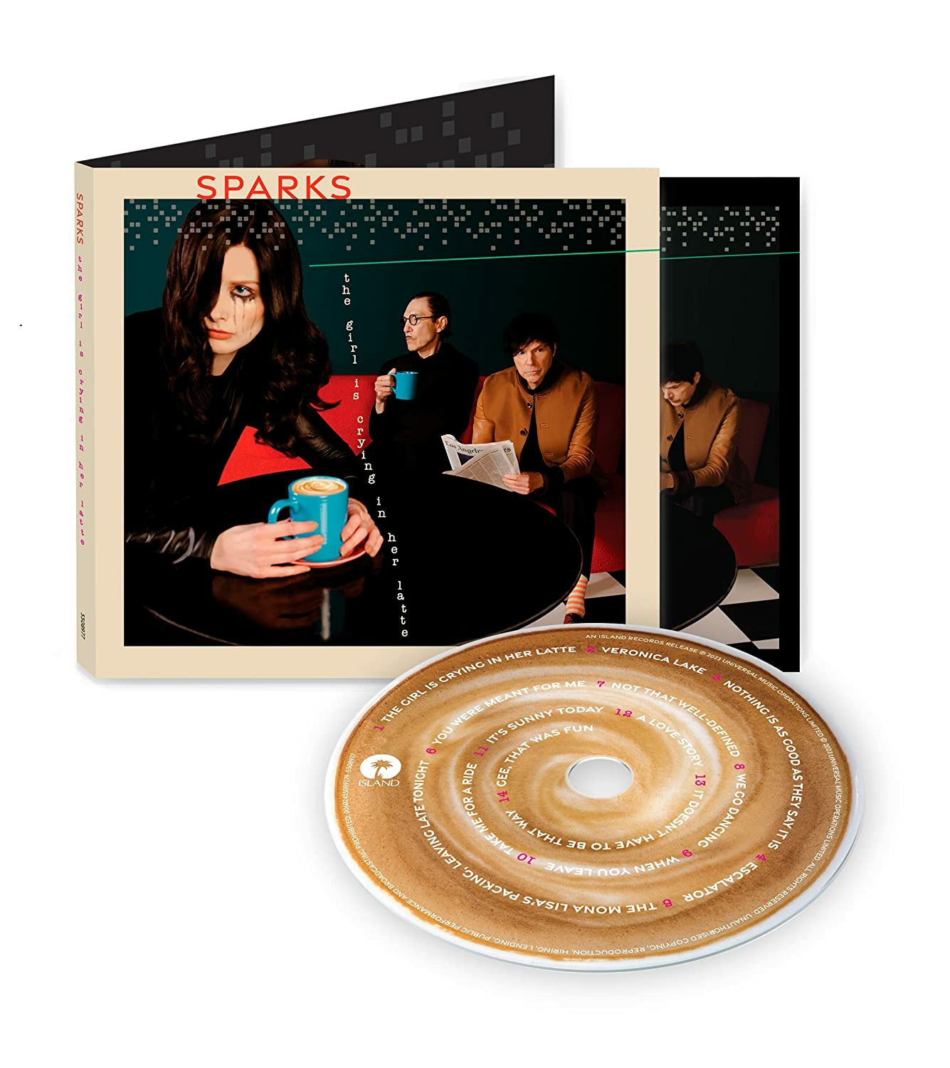 CD SPARKS - THE GIRL IS CRYING IN HER