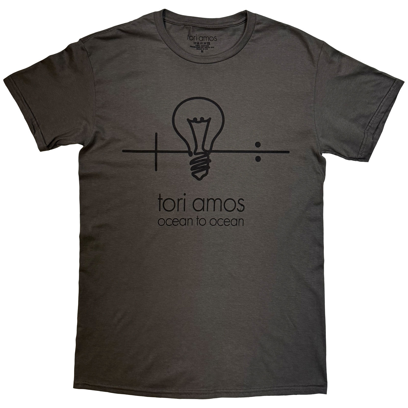 Tričko Tori Amos - Ocean To Ocean, Unisex,Šedá,XXL