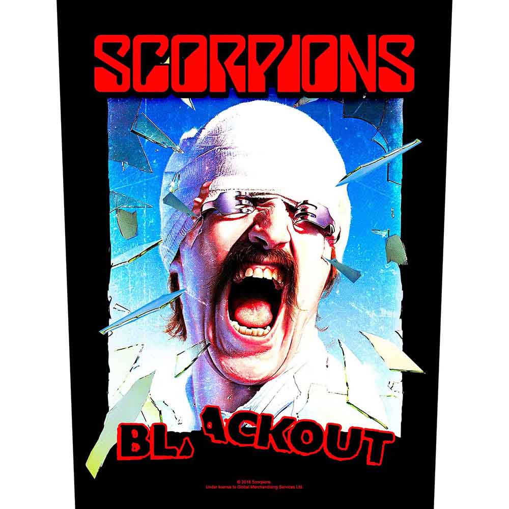 Nažehlovačka Scorpions - Blackout