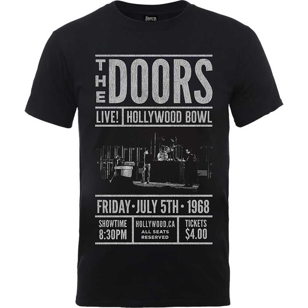Tričko The Doors - Advance Final, Unisex,Čierna,XXL