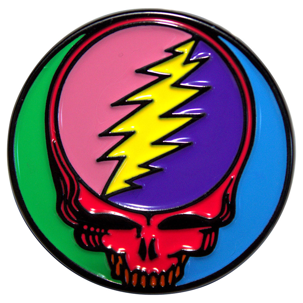 Odznak Grateful Dead - Multicoloured Steal Your Face