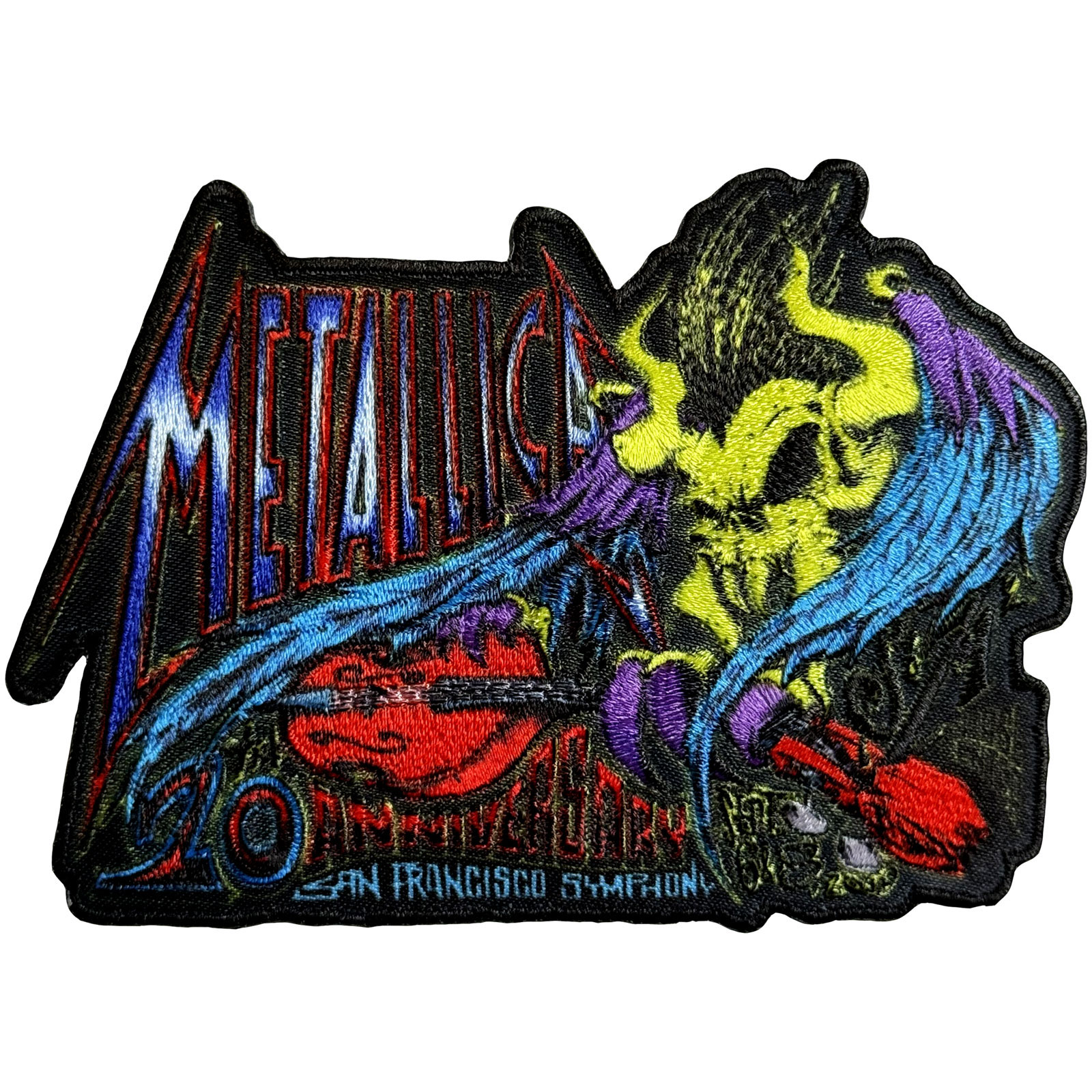 Nažehlovačka Metallica - Fillmore S & M Poster