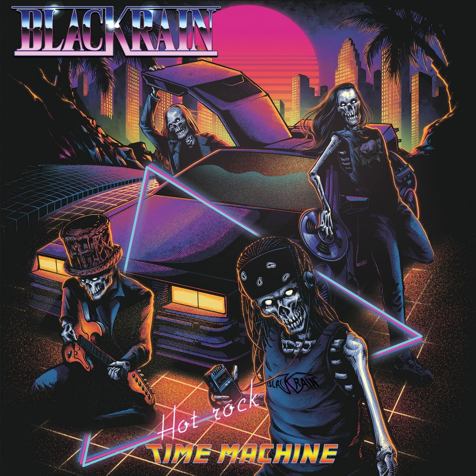 CD BlackRain - HOT ROCK TIME MACHINE