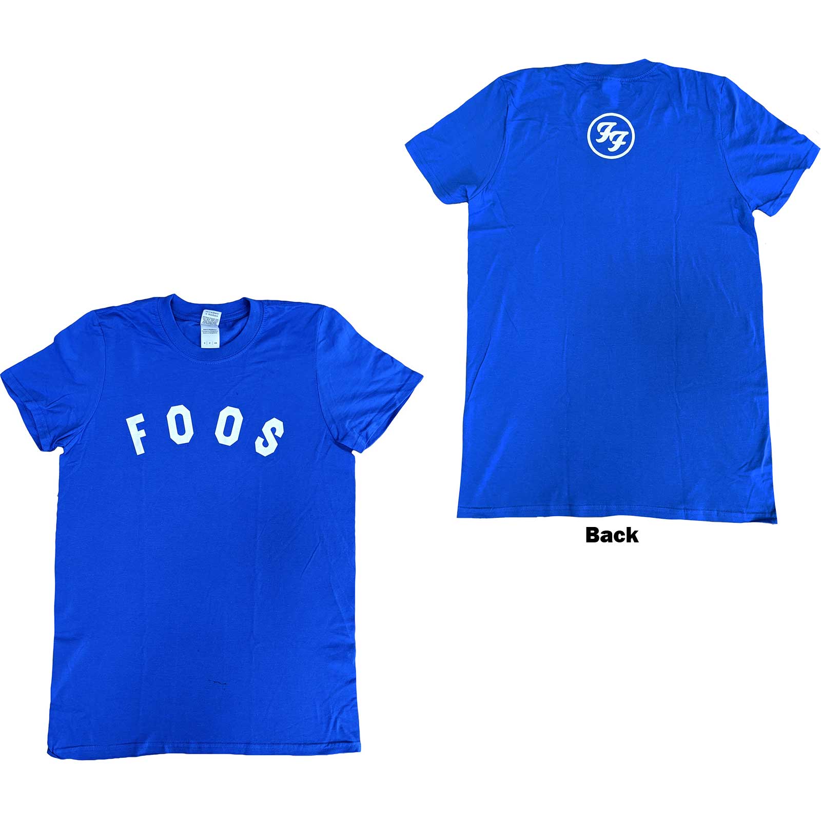 Tričko Foo Fighters - Foos Logo, Unisex,Modrá,S