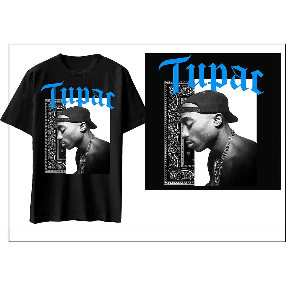 Tričko 2Pac - Only God Can Judge Me, Unisex,Čierna,XXL