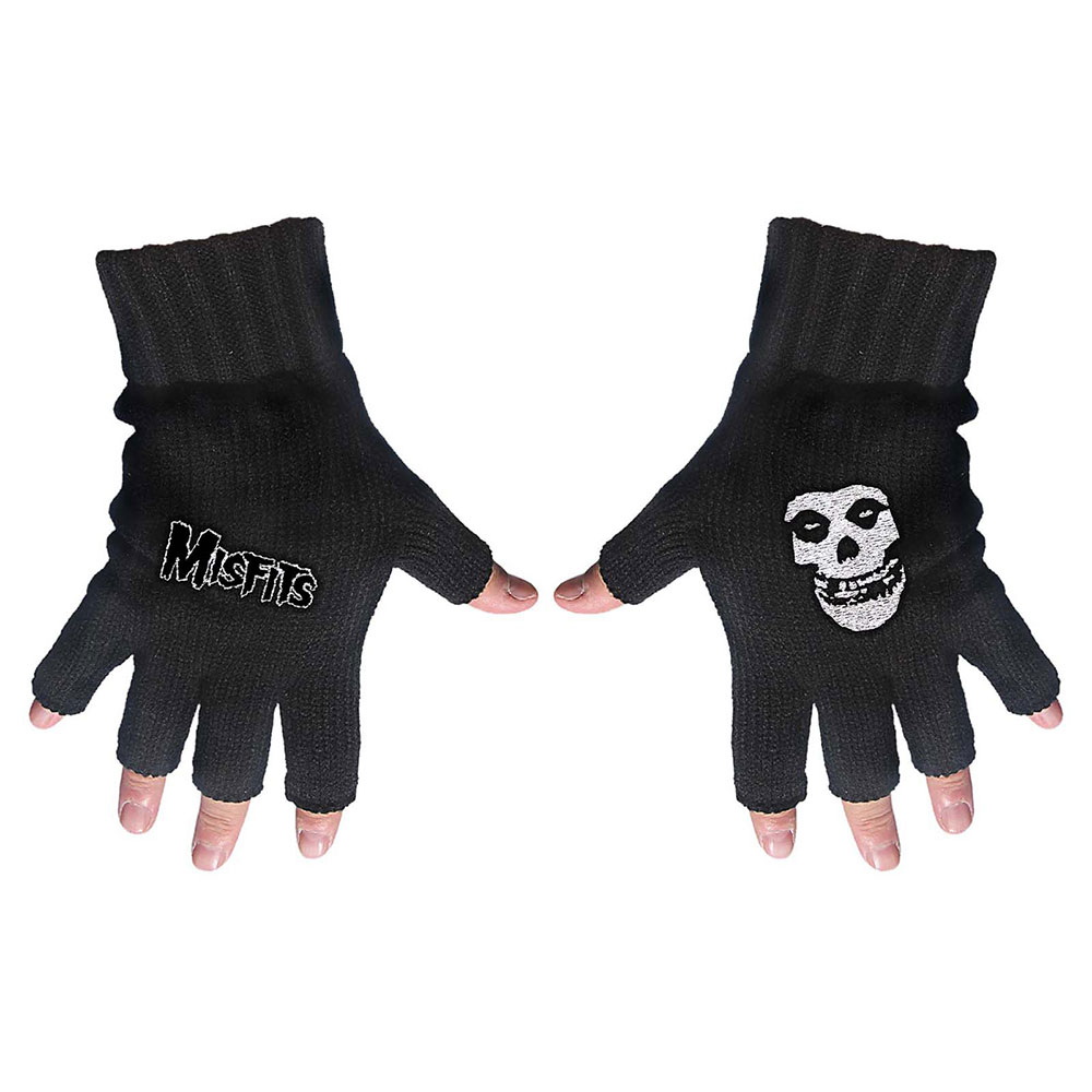 Rukavice Misfits - Logo & Fiend, Unisex,Čierna,Univerzálna