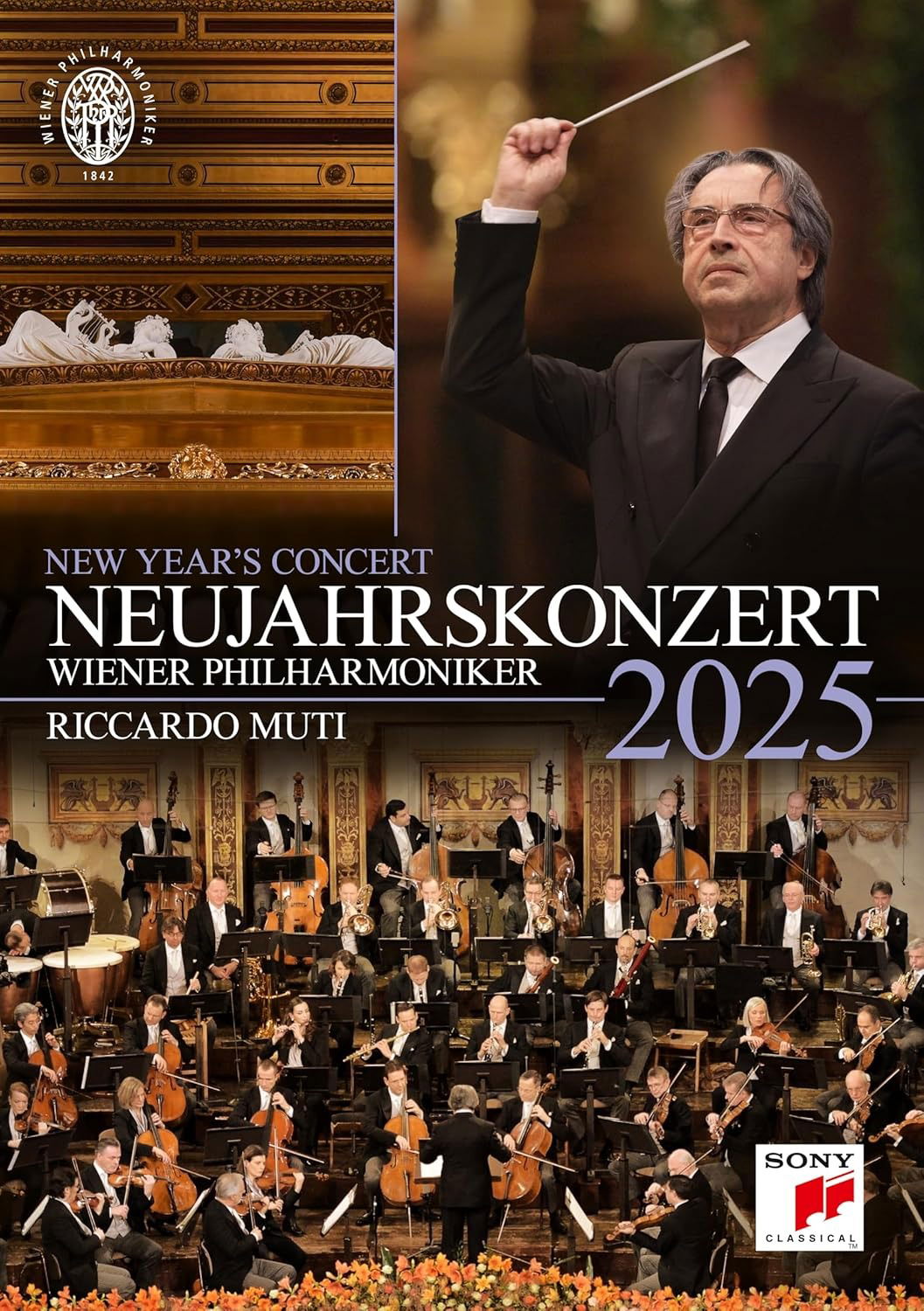 DVD Riccardo Muti & Wiener Philharmoniker - Neujahrskonzert 2025 / New Year's Concert 2025 / Concert du Nouvel An 2025