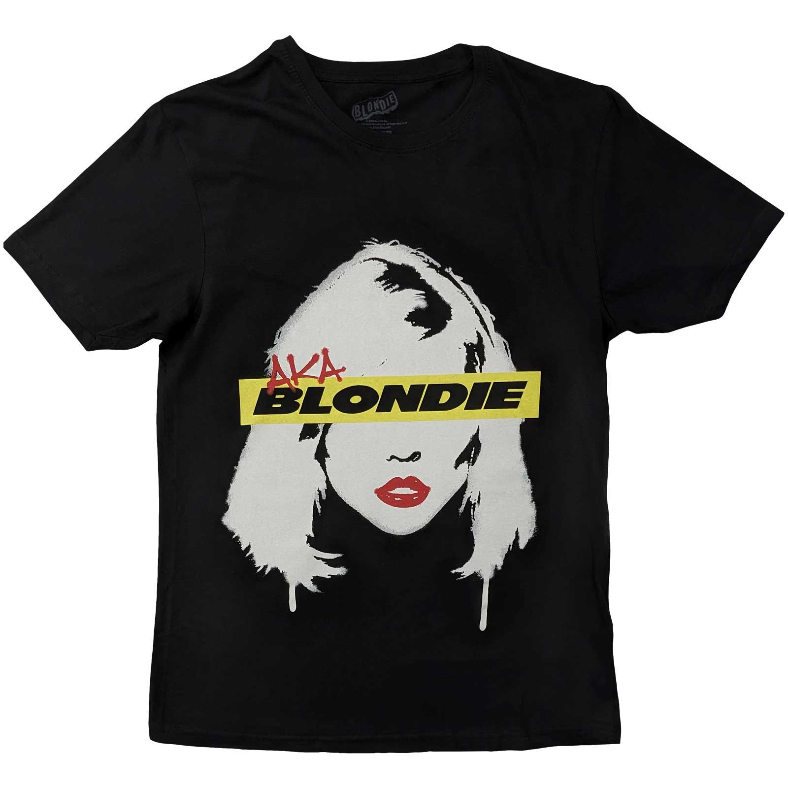 Tričko Blondie - AKA Eyestrip, Unisex,Čierna,XXL