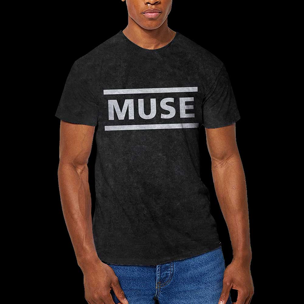 Tričko Muse - Logo, Unisex,Čierna,XXL
