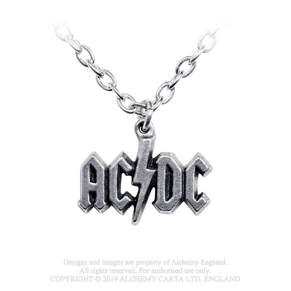 Náhrdelník AC/DC - Logo Big Flash