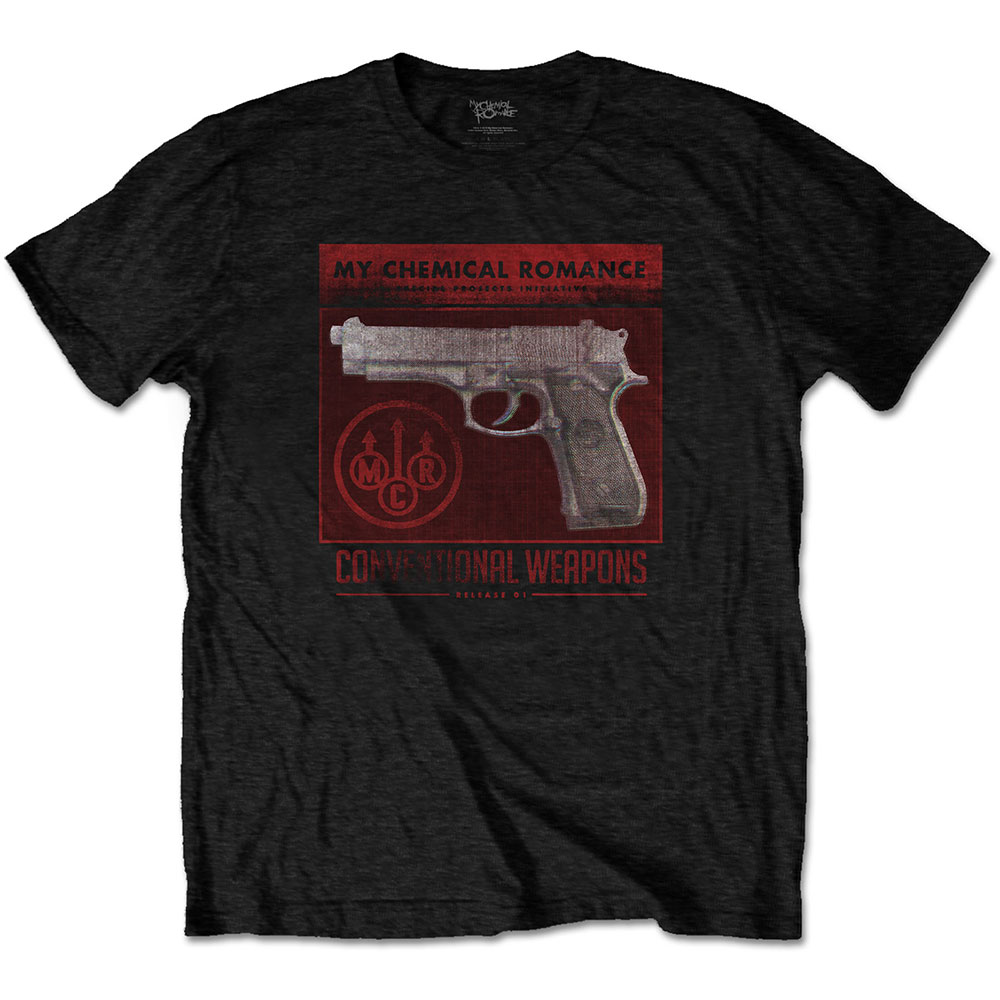 Tričko My Chemical Romance - CW Volume 1, Unisex,Čierna,M