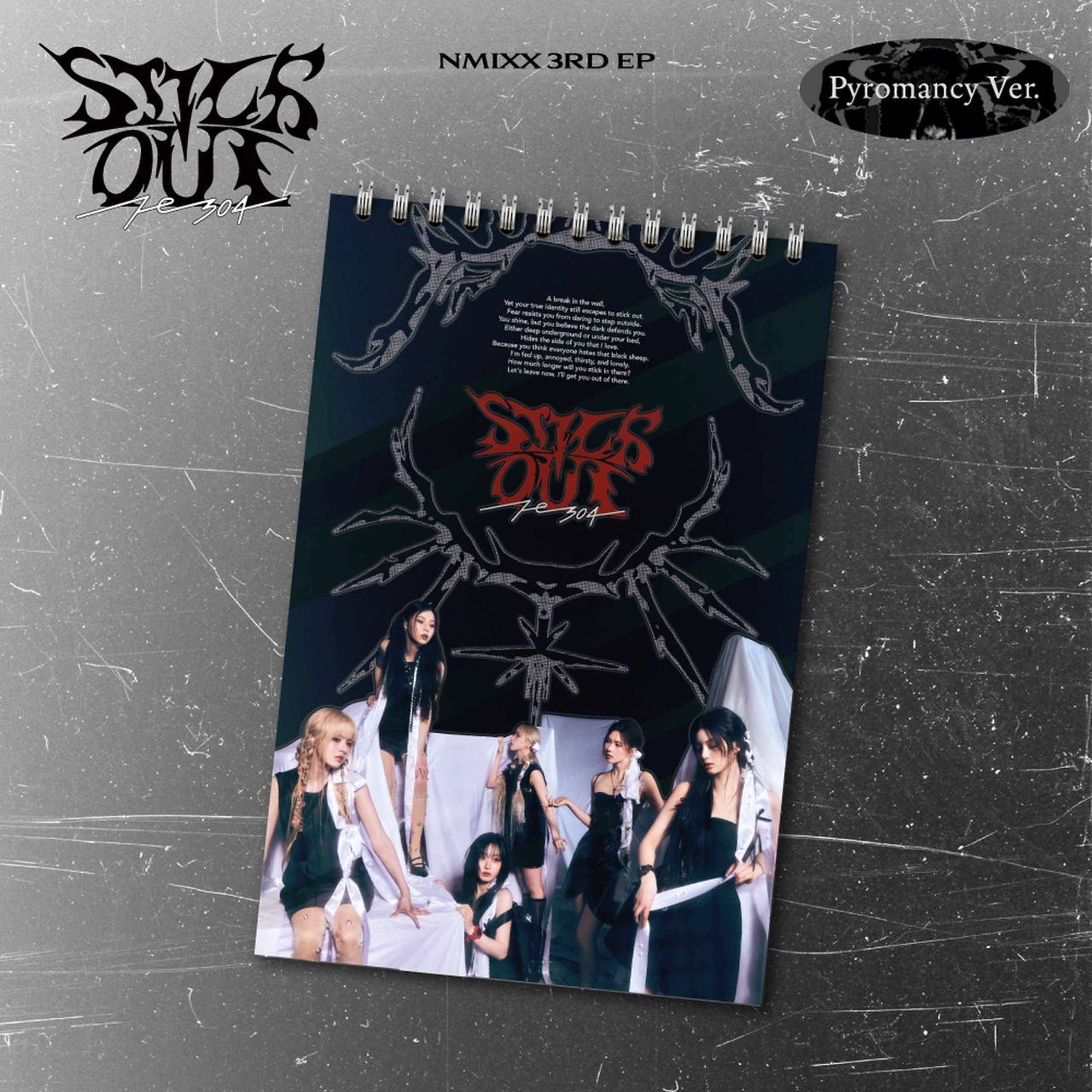 CD NMIXX - FE304:STICK OUT PYROMANCY