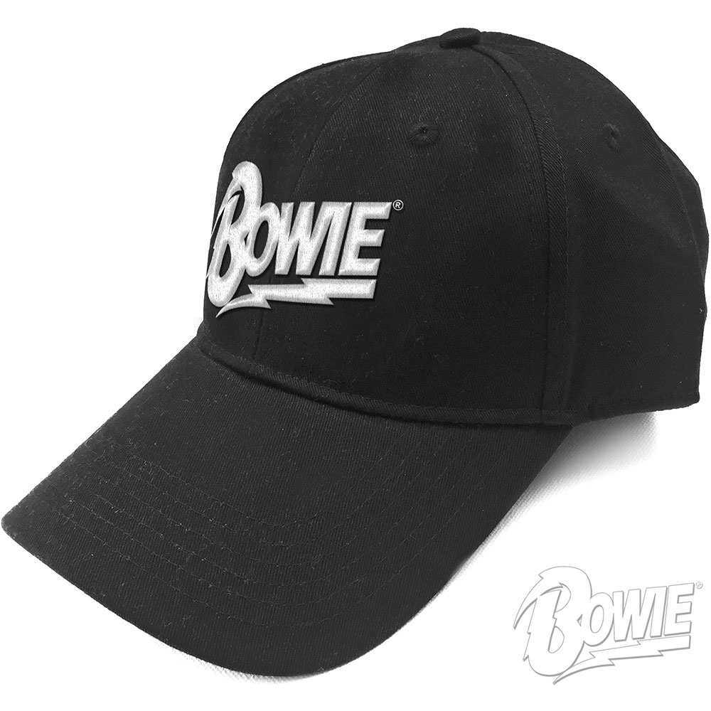 Šiltovka David Bowie - Flash Logo, Unisex,Čierna,Univerzálna