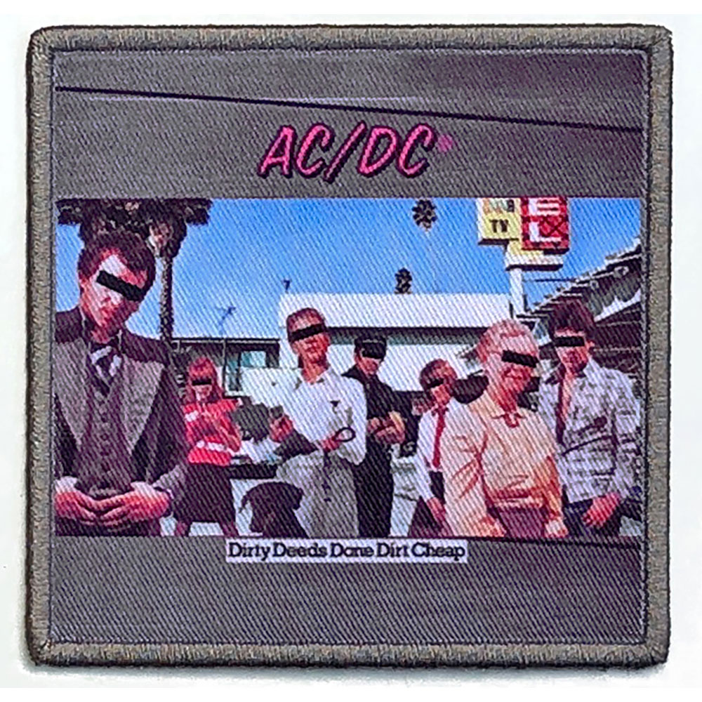 Nažehlovačka AC/DC - Dirty Deeds Done Dirt Cheap