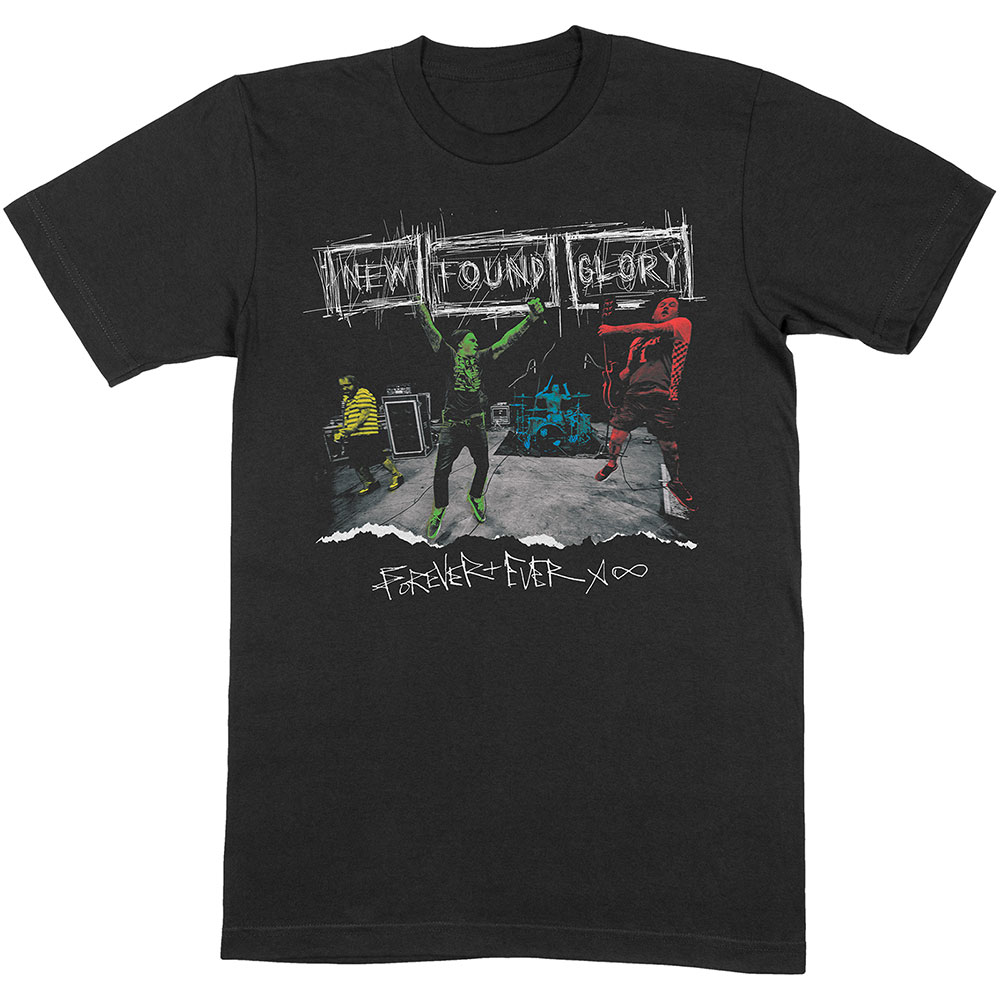 Tričko New Found Glory - Stagefreight, Unisex,Čierna,XXL