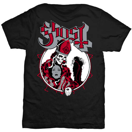 Tričko Ghost - Hi-Red Possession, Unisex,Čierna,XXL