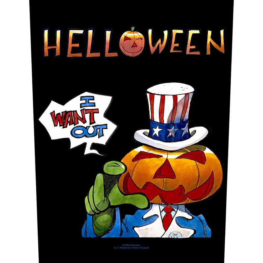 Nažehlovačka Helloween - I Want Out