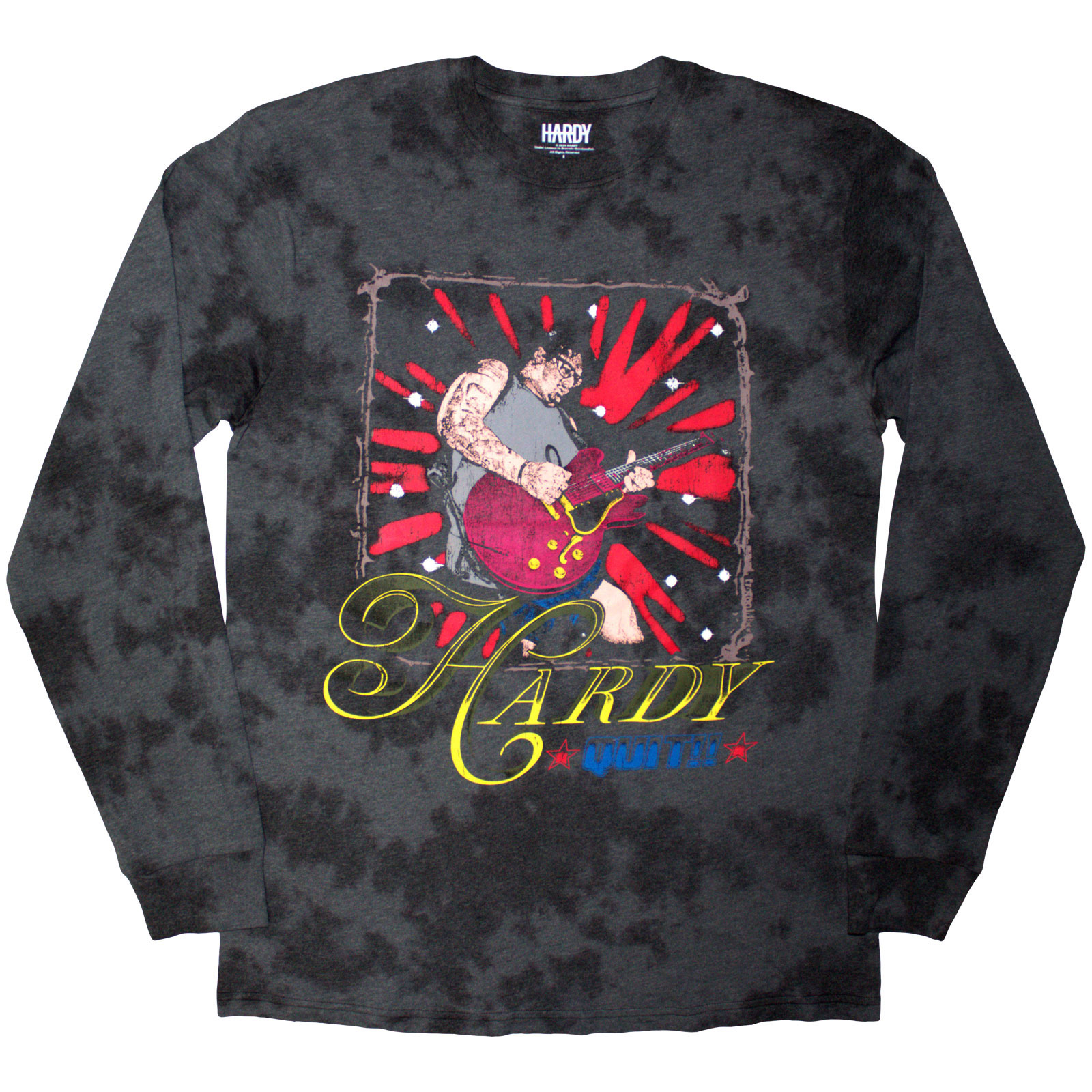 Tričko s dlhým rukávom Françoise Hardy - Quit!! Guitar, Unisex,Čierna,XL
