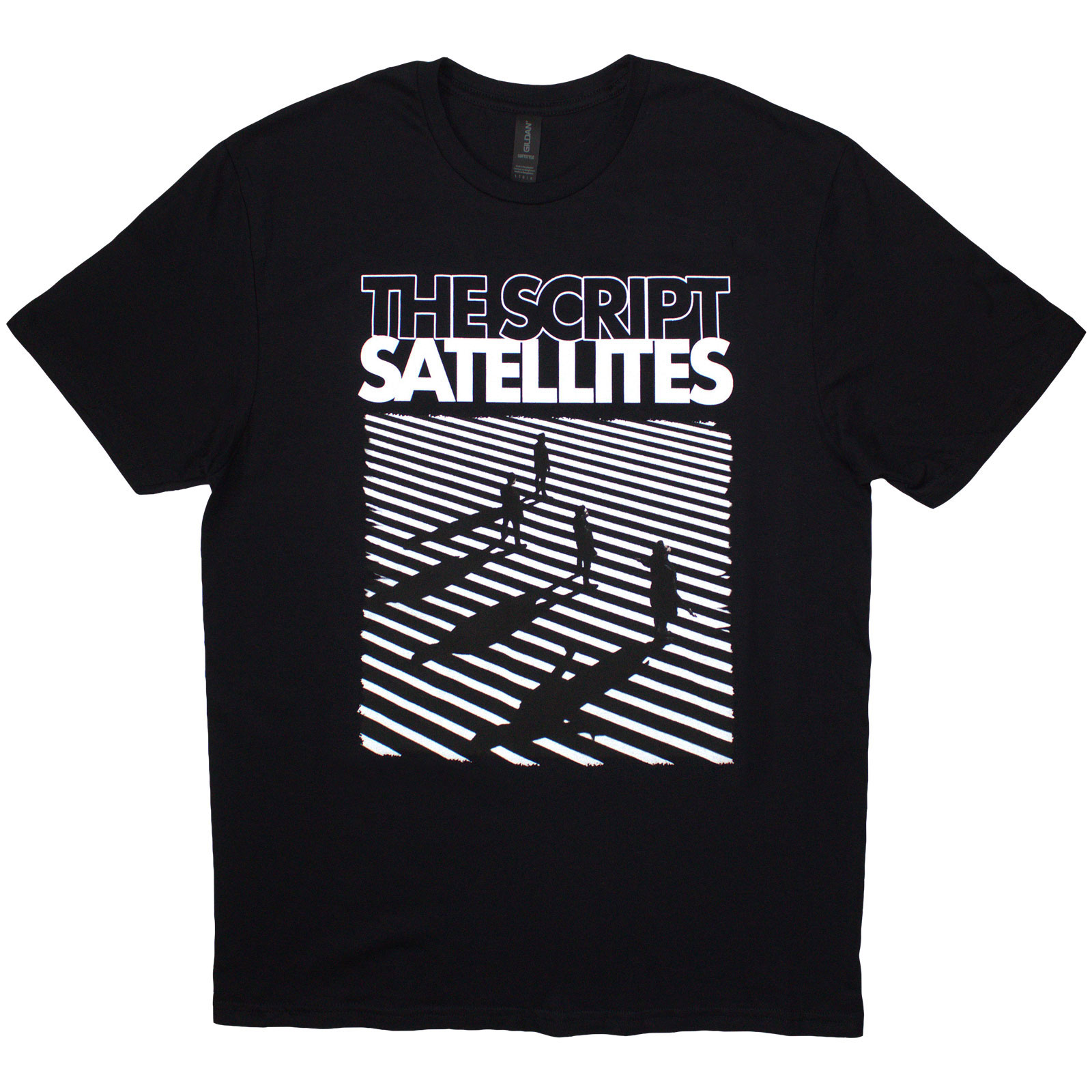 Tričko The Script - Satellites, Unisex,Čierna,XXL