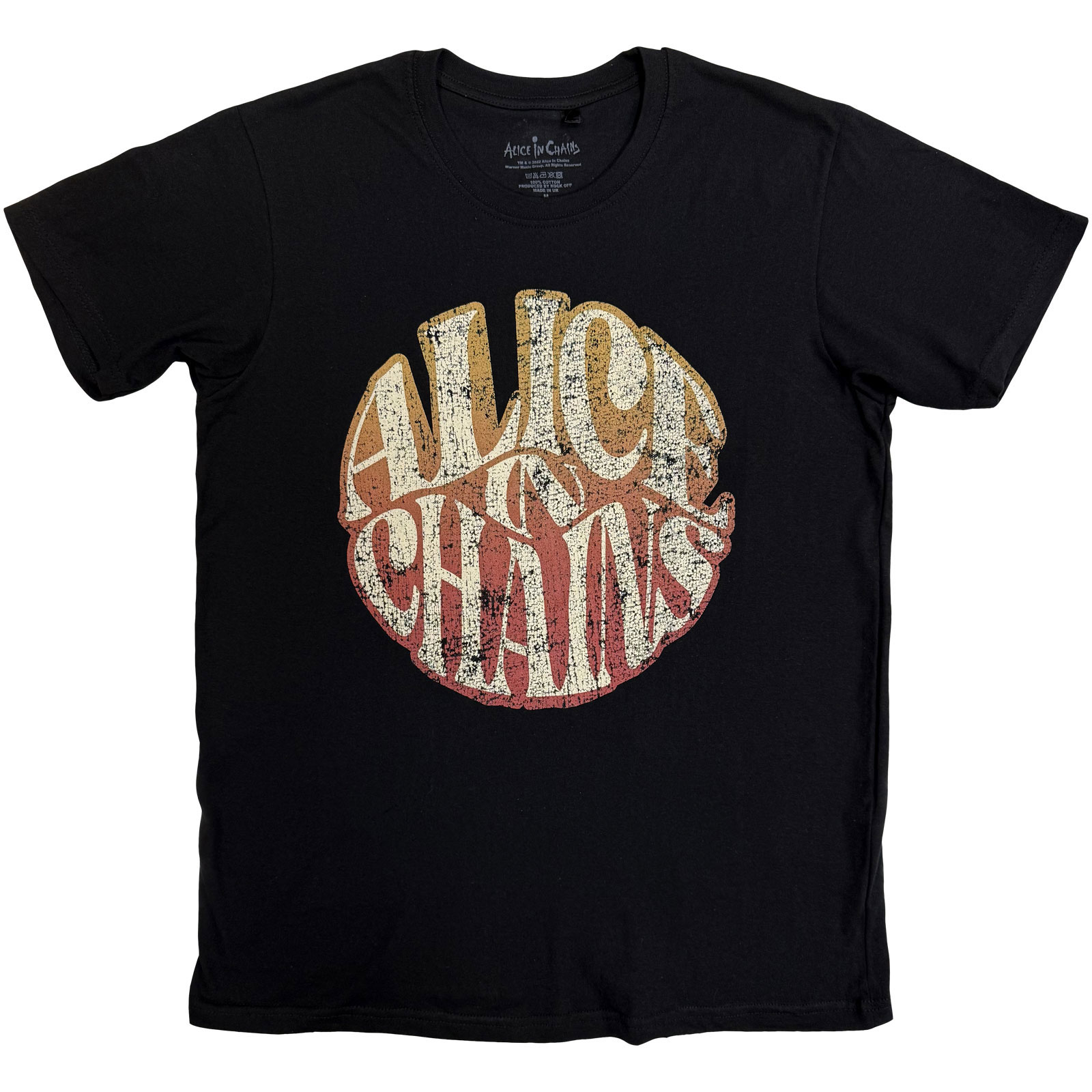 Tričko Alice In Chains - Gradient Logo, Unisex,Čierna,XXL