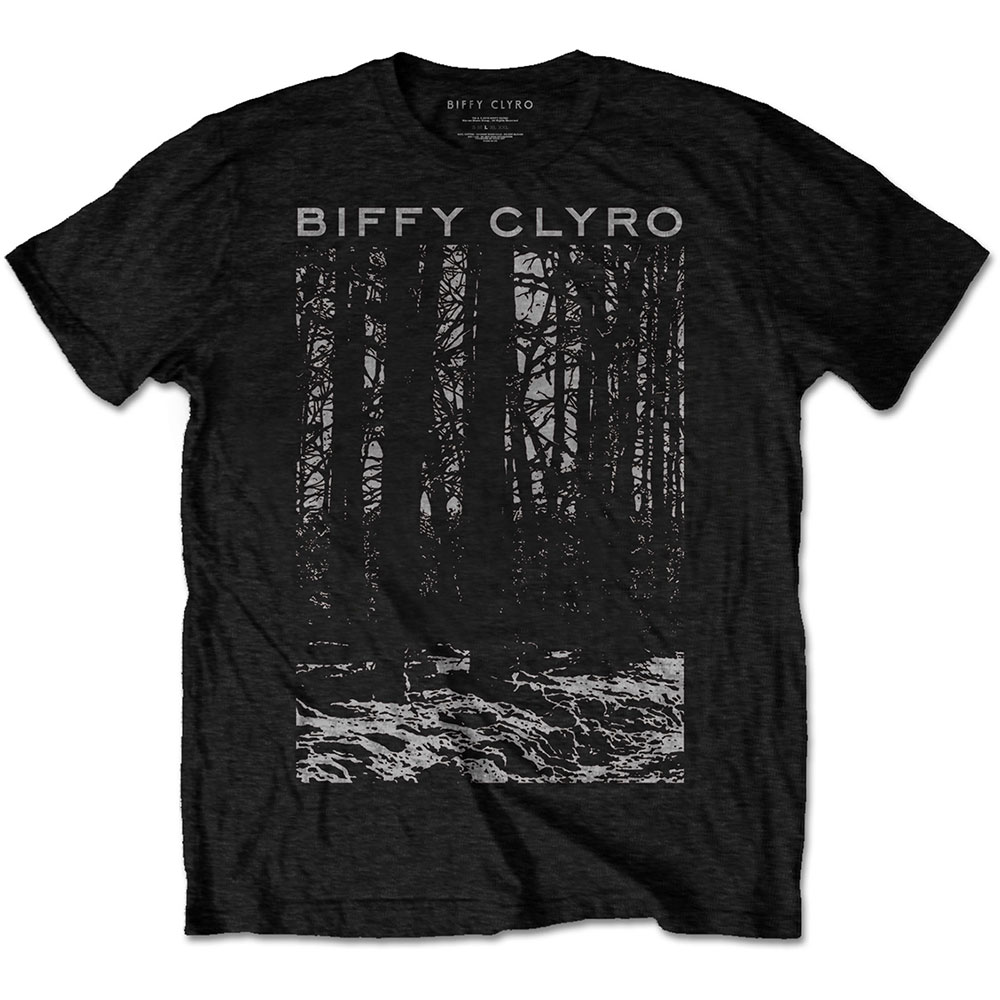 Tričko Biffy Clyro - Tree, Unisex,Čierna,L