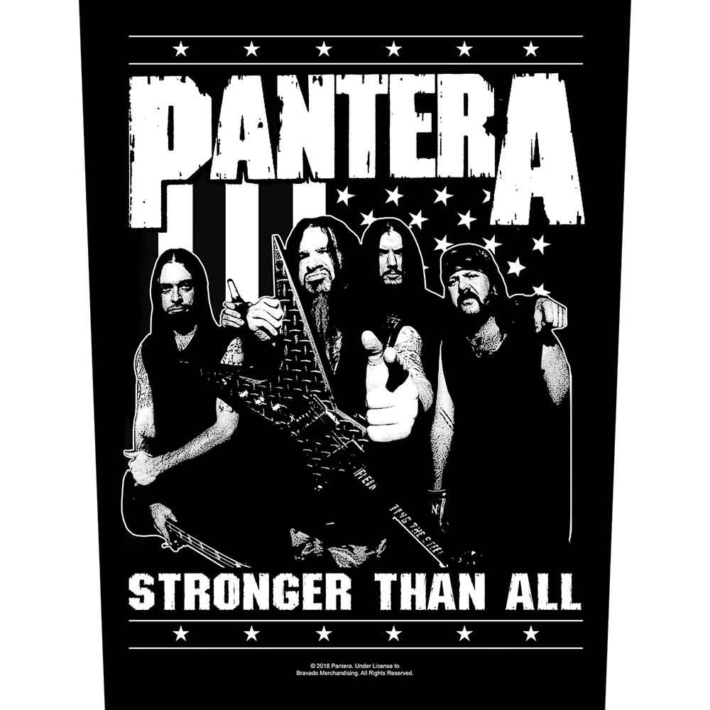 Nažehlovačka Pantera - Stronger Than All Band Photo