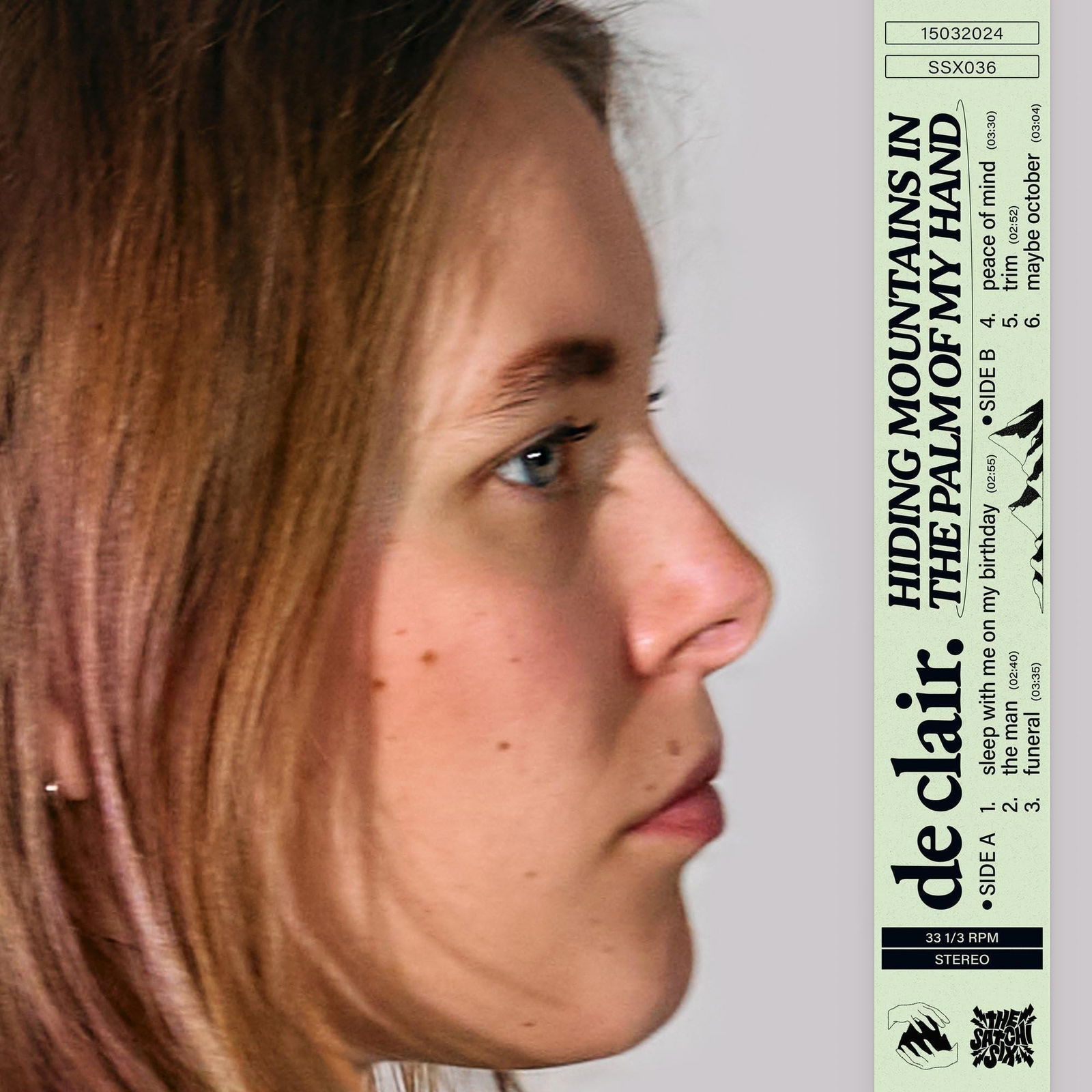 Vinyl De Clair - HIDING MOUNTAINS IN THE PALM OF MY HAND