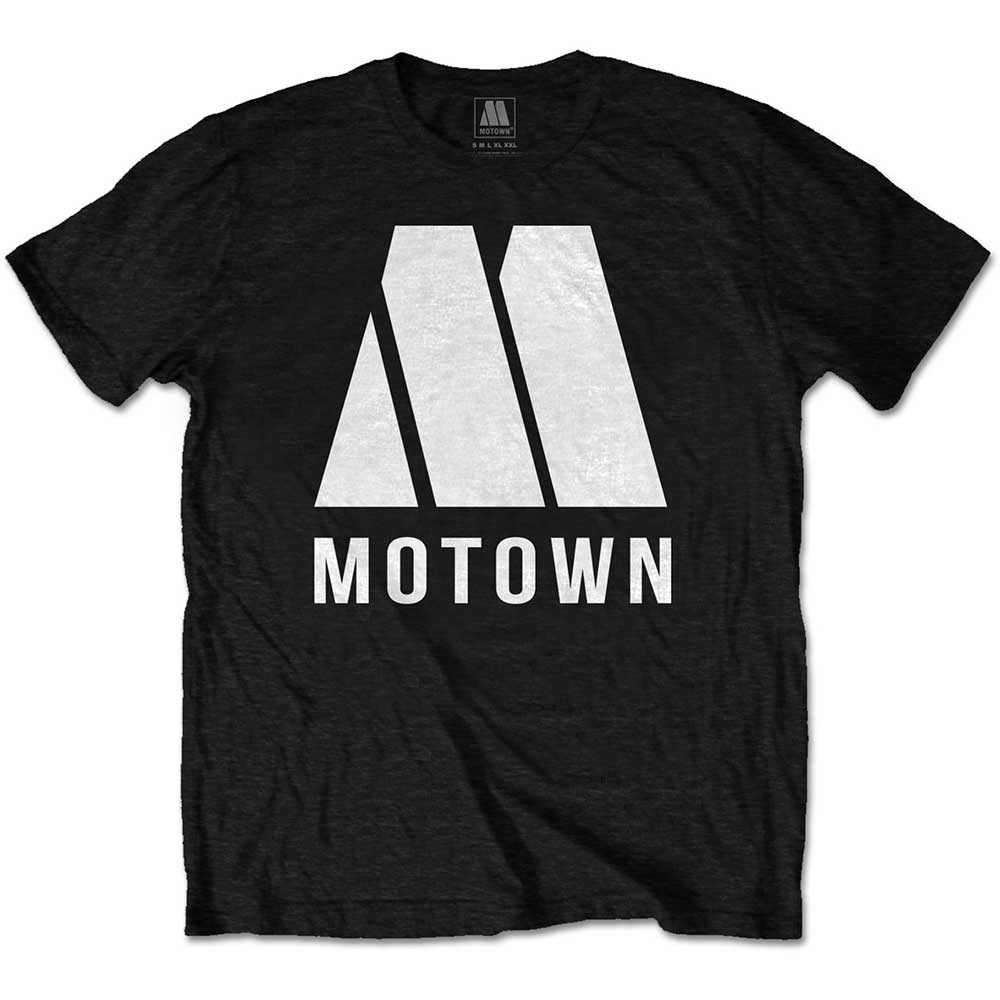 Tričko Motown - M Logo, Unisex,Čierna,XXL